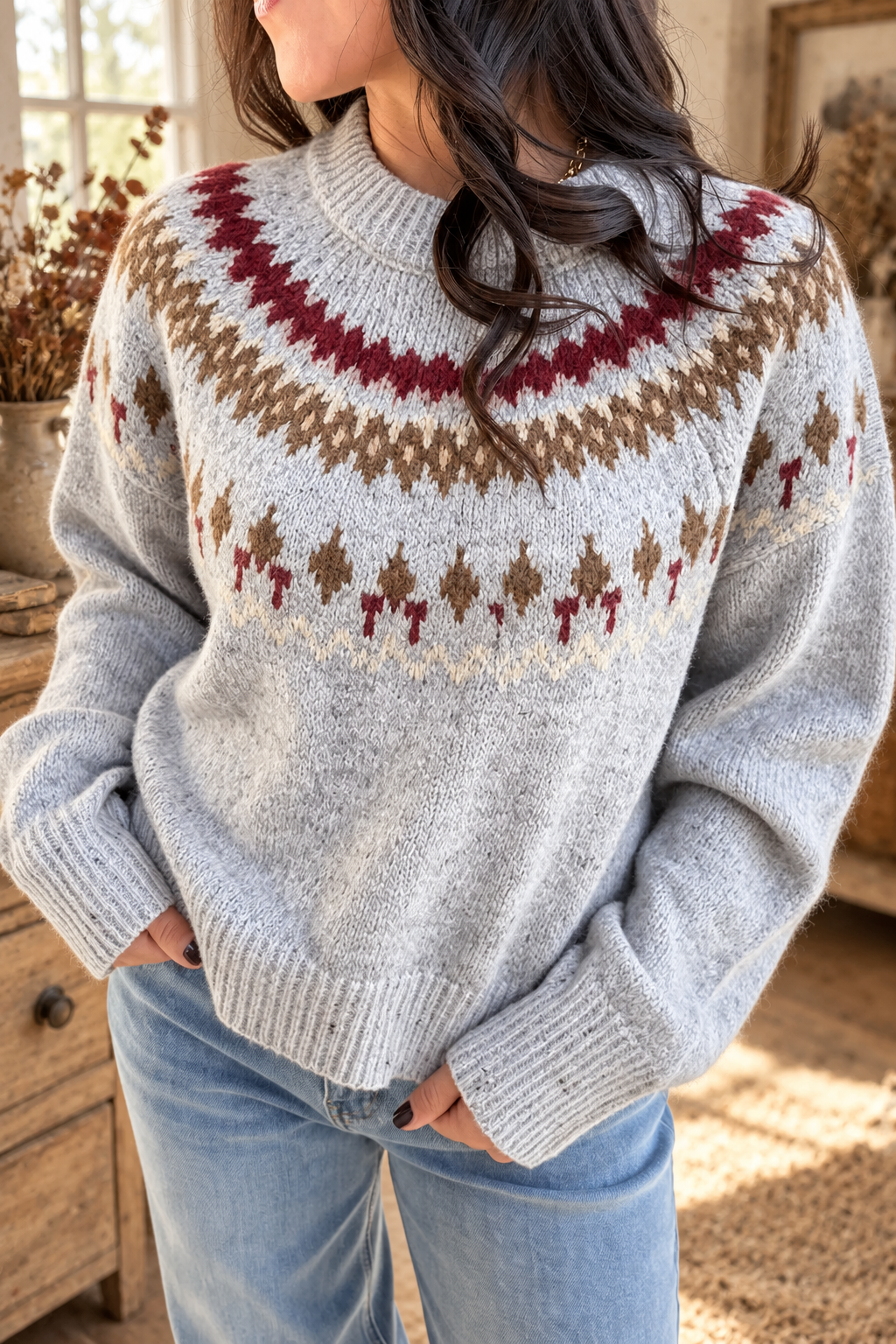 Hearthside Fair Isle Sweater