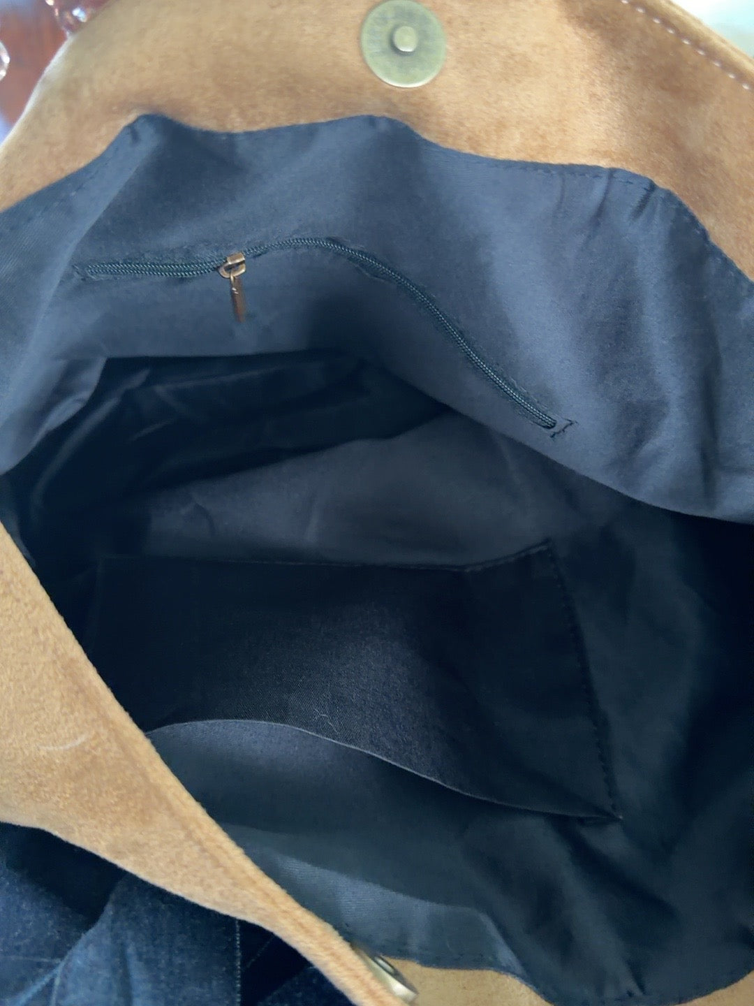 The Saddle Road Suede Tote