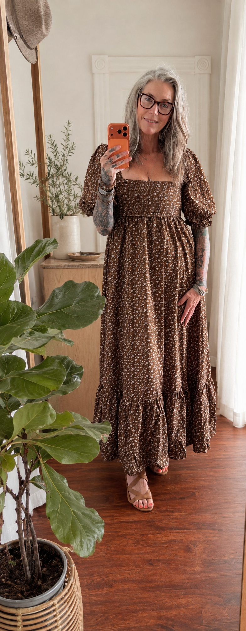 The Chestnut Meadow Dress