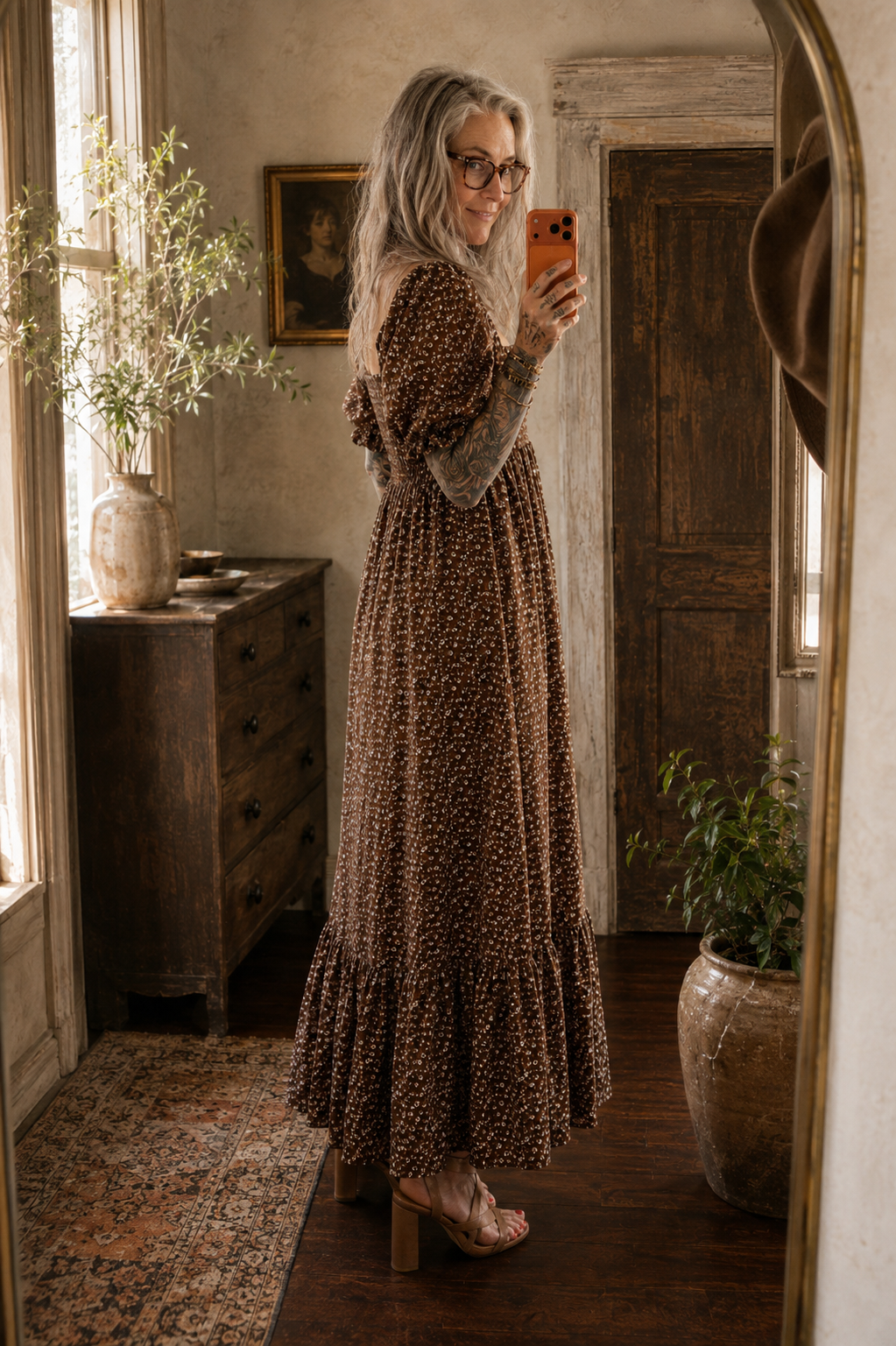 The Chestnut Meadow Dress