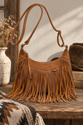 The County Line Fringe Bag