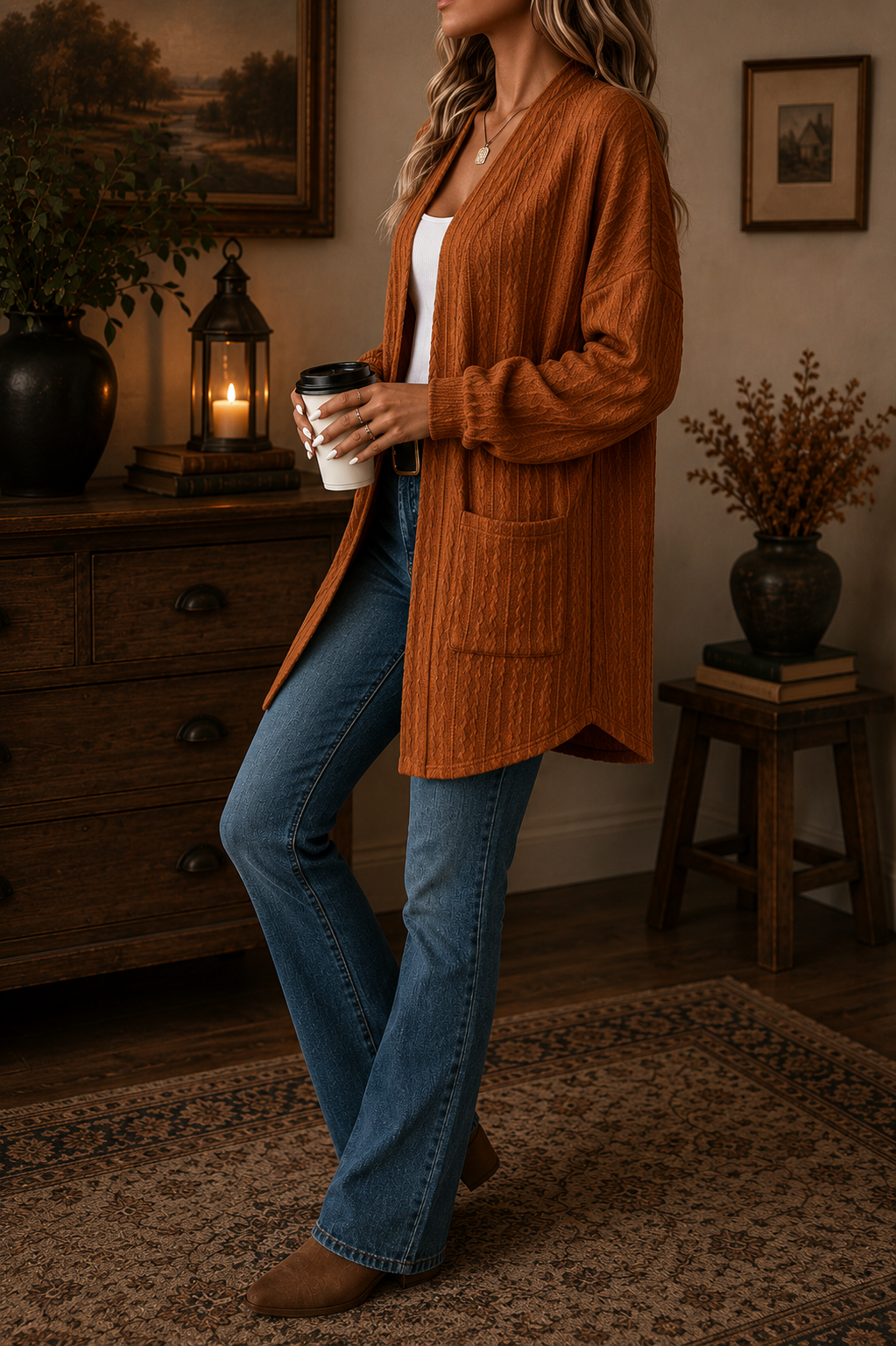 The Copper Hollow Cardigan