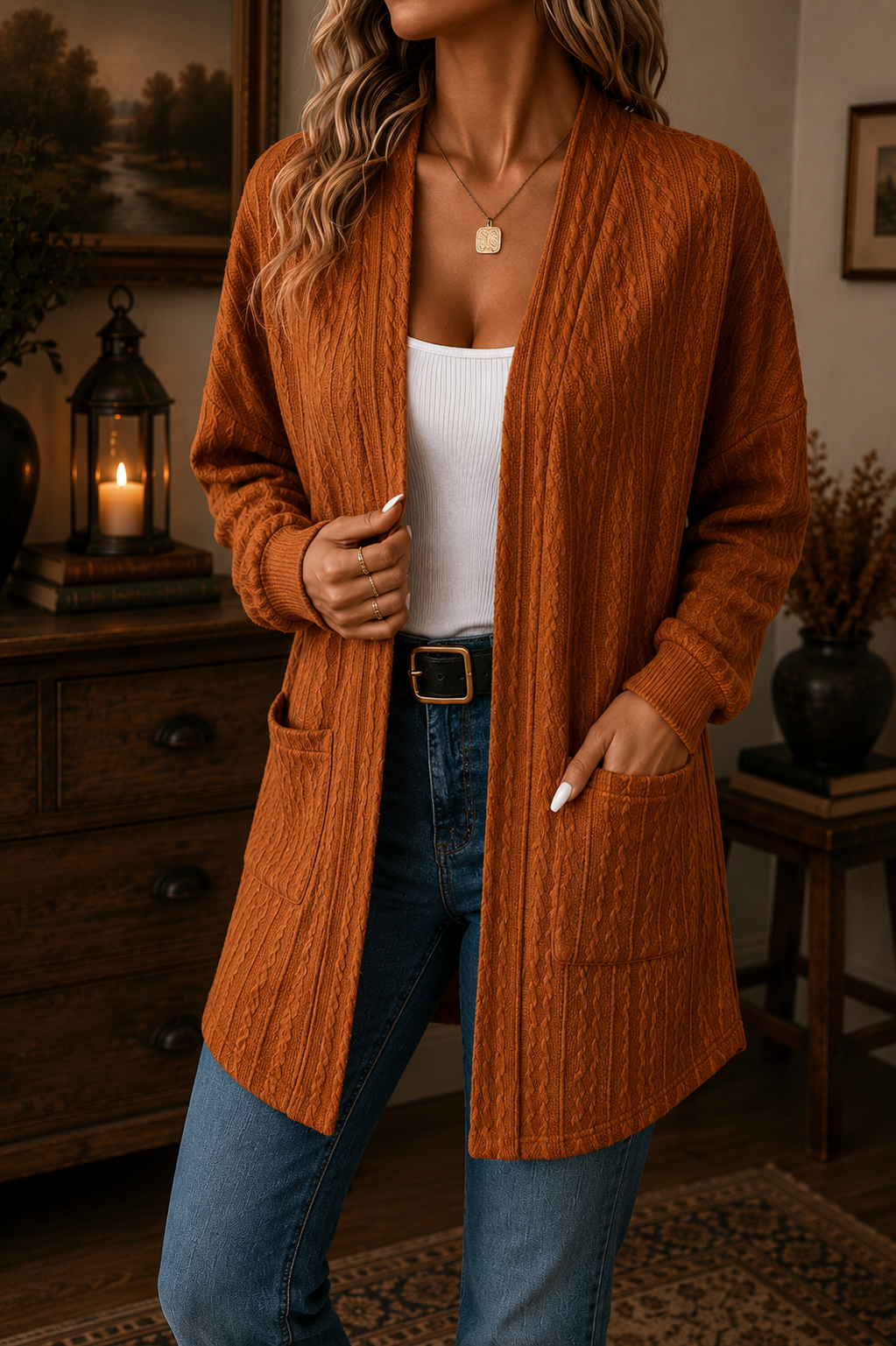 The Copper Hollow Cardigan