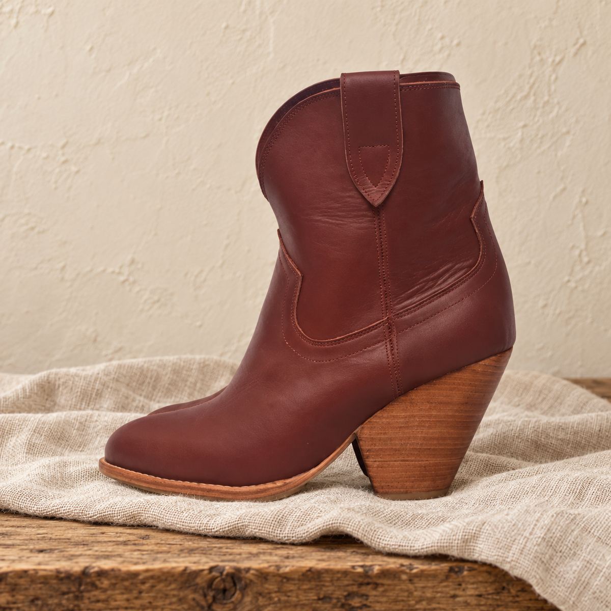 The Charro Leather Cowboy Boot