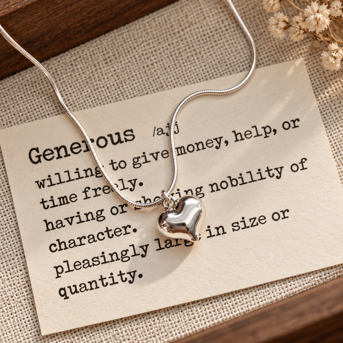 The Keepsake Heart Necklace