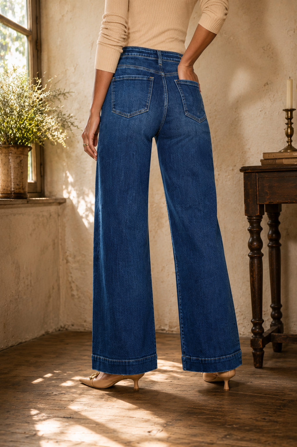 The Heritage Wide-Leg Jean