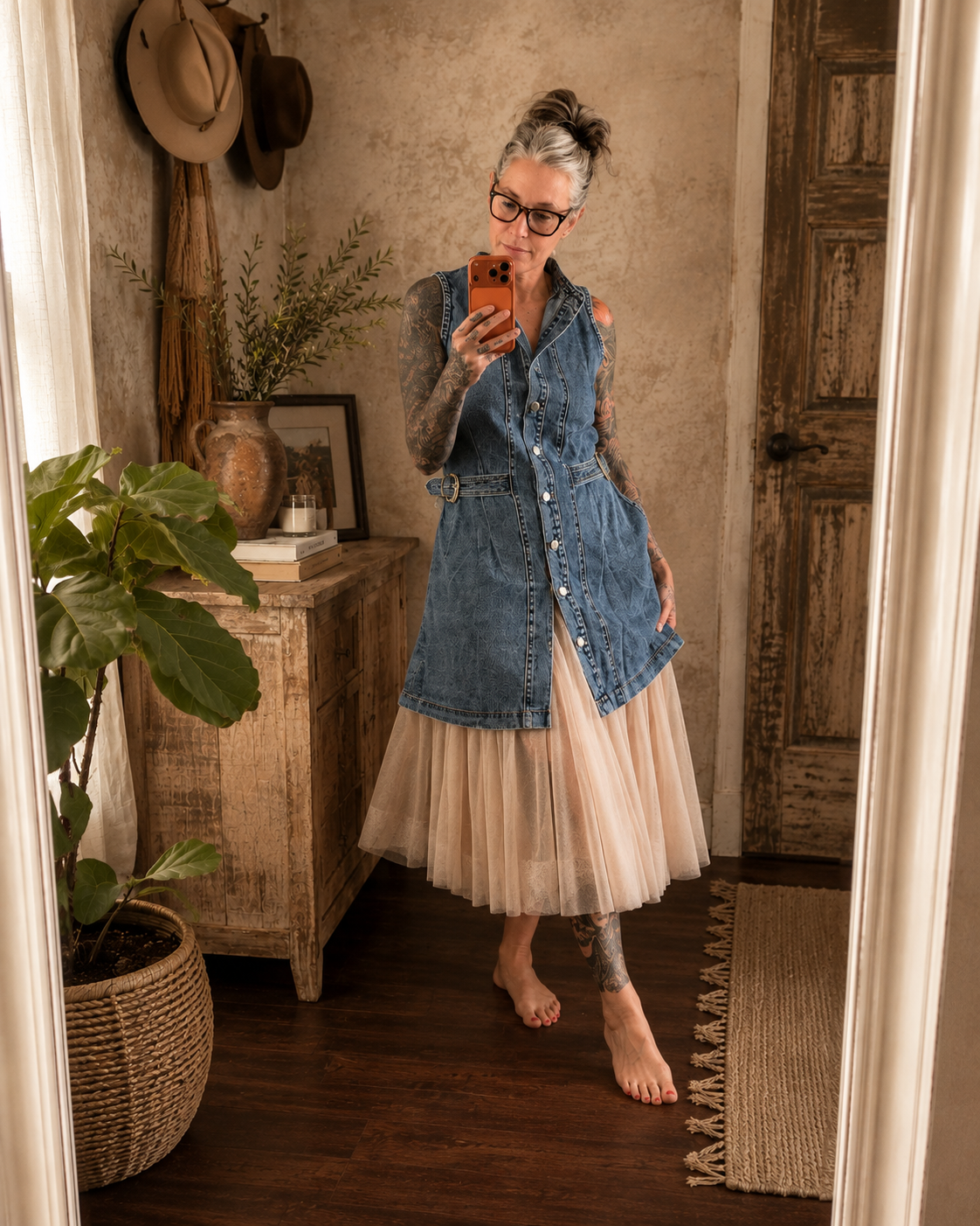 The Iron & Indigo Dress