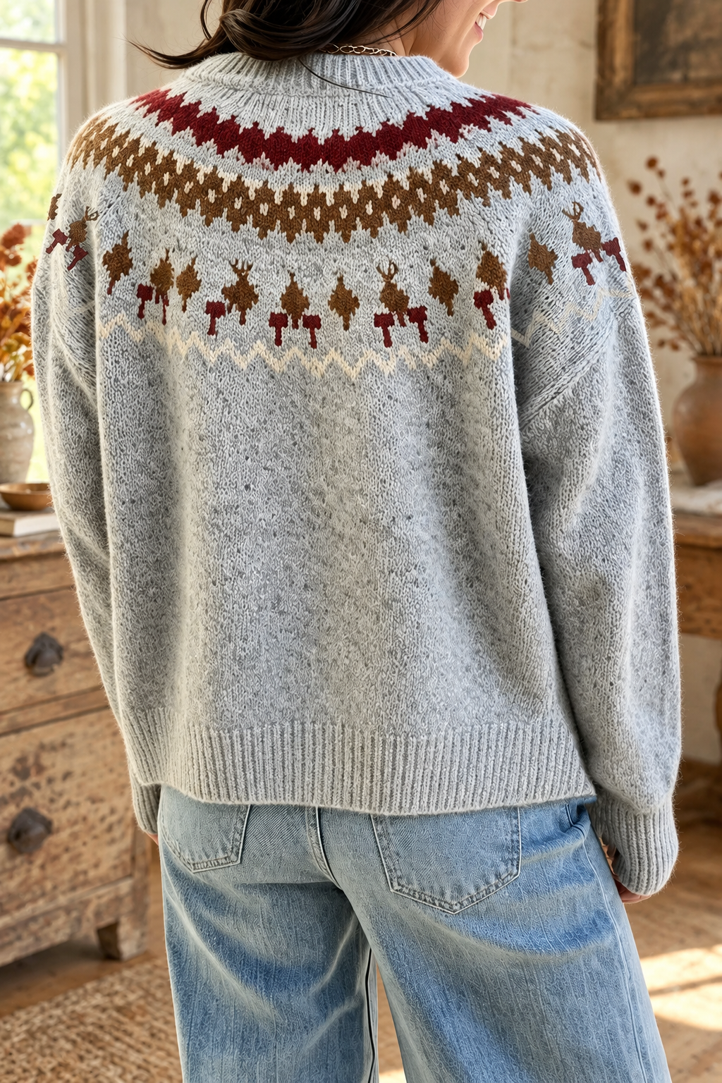 Hearthside Fair Isle Sweater