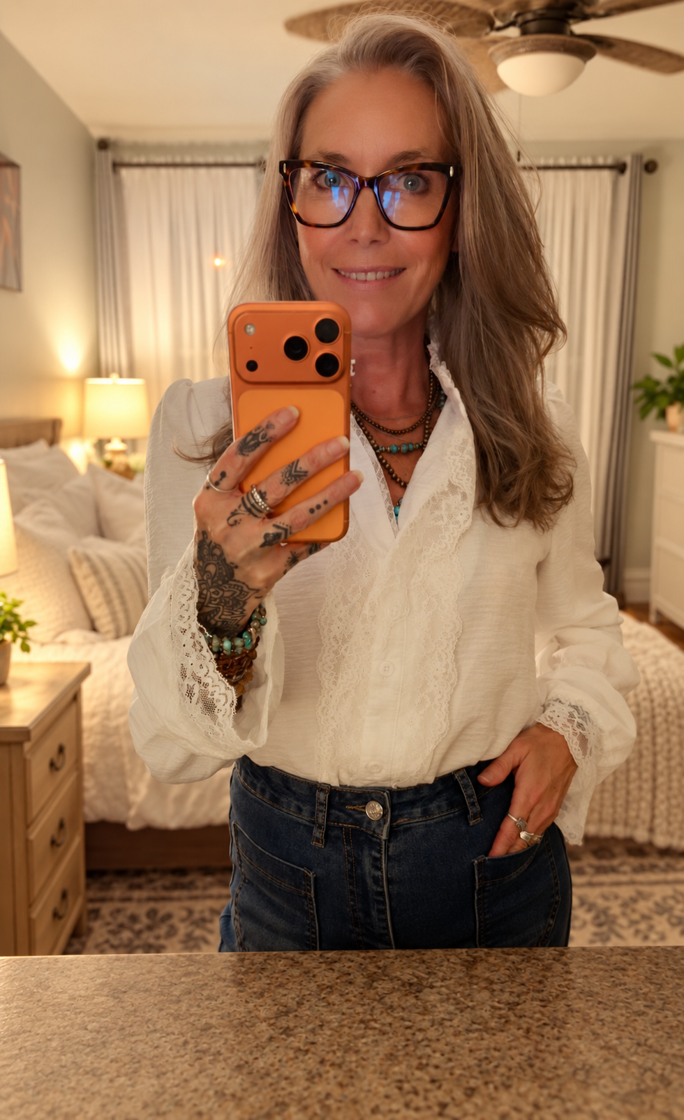 The Heirloom Lace Blouse